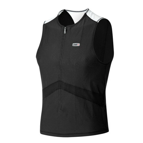 Louis Garneau Mens Pro Sleeveless Semi-Relax Tri Top 3 Louis Garneau Mens Pro Sleeveless Semi-Relax Tri Top