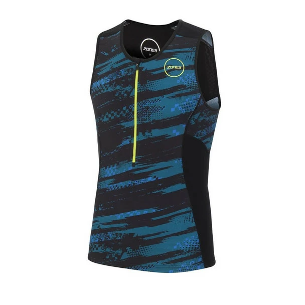 Zone3 Men's Activate Plus Full Print Tri Top - 2018 3 Zone3 Men's Activate Plus Full Print Tri Top - 2018