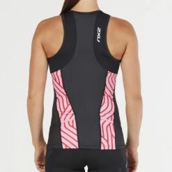 2XU Women's Perform Tri Singlet - 2018 -TRIATHLON Sales WT4857a BLK RPT 02 10351.1517508314
