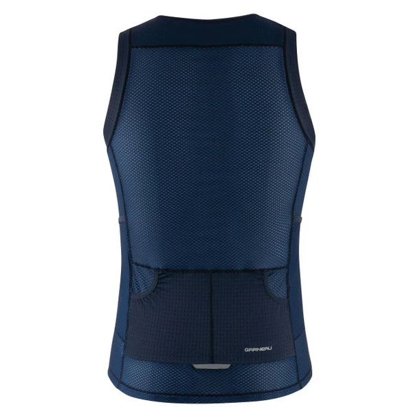 Louis Garneau Men's Relaxed Fit Vent Sleeveless Tri Top - 2020 4 Louis Garneau Men's Relaxed Fit Vent Sleeveless Tri Top - 2020 - Image 2