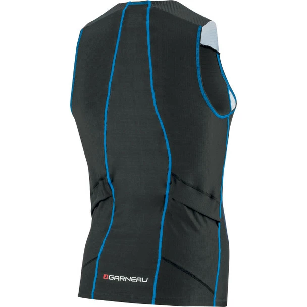 Louis Garneau Men's Pro Carbon Comfort Tri Top - 2016 4 Louis Garneau Men's Pro Carbon Comfort Tri Top - 2016 - Image 2
