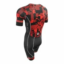 DeSoto Men's Forza Flisuit Sleeved Trisuit - 2023 -TRIATHLON Sales back 69826.1669226037