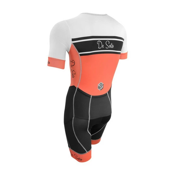 DeSoto Men's Forza Flisuit Sleeved Trisuit - 2021 4 DeSoto Men's Forza Flisuit Sleeved Trisuit - 2021 - Image 2