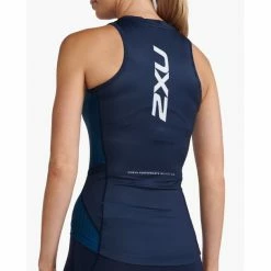 2XU Women's Aero Tri Singlet - 2022 -TRIATHLON Sales back 91076.1645200294