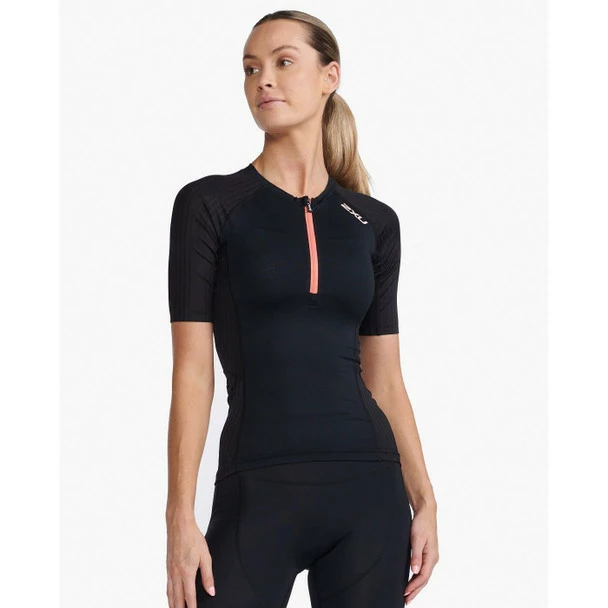 2XU Women's Aero Tri Sleeved Top - 2022 3 2XU Women's Aero Tri Sleeved Top - 2022