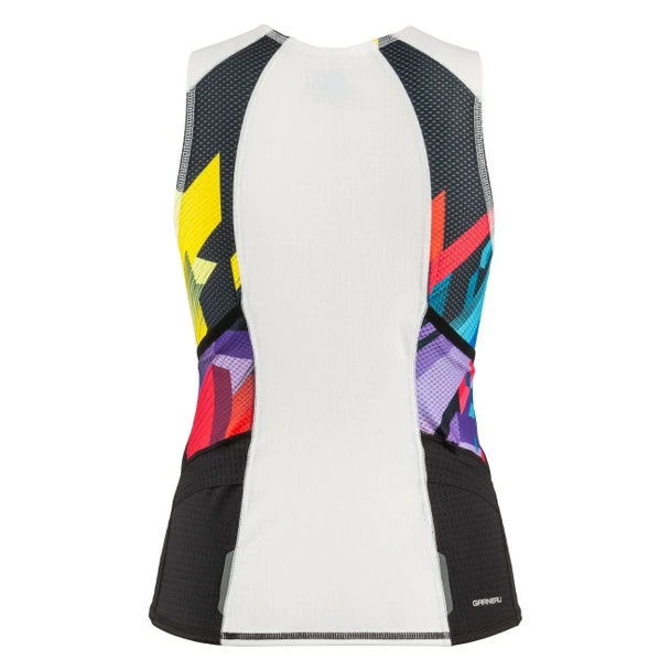 Louis Garneau Women's Relaxed Fit Vent Sleeveless Tri Top - 2022 4 Louis Garneau Women's Relaxed Fit Vent Sleeveless Tri Top - 2022 - Image 2