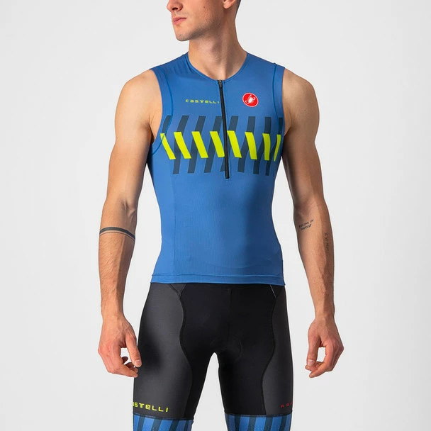 Castelli Men's Free Sleeveless 2 Tri Top - 2023 3 Castelli Men's Free Sleeveless 2 Tri Top - 2023
