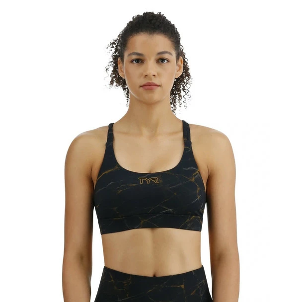 TYR Women's Goldstone Dual Strap Sports Bra - 2023 3 TYR Women's Goldstone Dual Strap Sports Bra - 2023