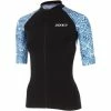Zone3 Women's Lava Long Distance Short Sleeve Tri Top - 2022 -TRIATHLON Sales front 80279.1594227013