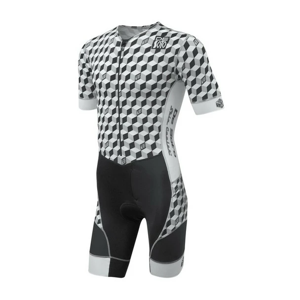 DeSoto Men's Riviera Flisuit Sleeved Tri Suit - 2021 3 DeSoto Men's Riviera Flisuit Sleeved Tri Suit - 2021