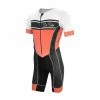 DeSoto Men's Forza Flisuit Sleeved Trisuit - 2021 -TRIATHLON Sales salmonred 07050.1607019634