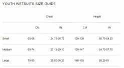 2XU Youth Propel Wetsuit - 2022 6 2XU Youth Propel Wetsuit - 2022 -TRIATHLON Sales size 62831.1616780629